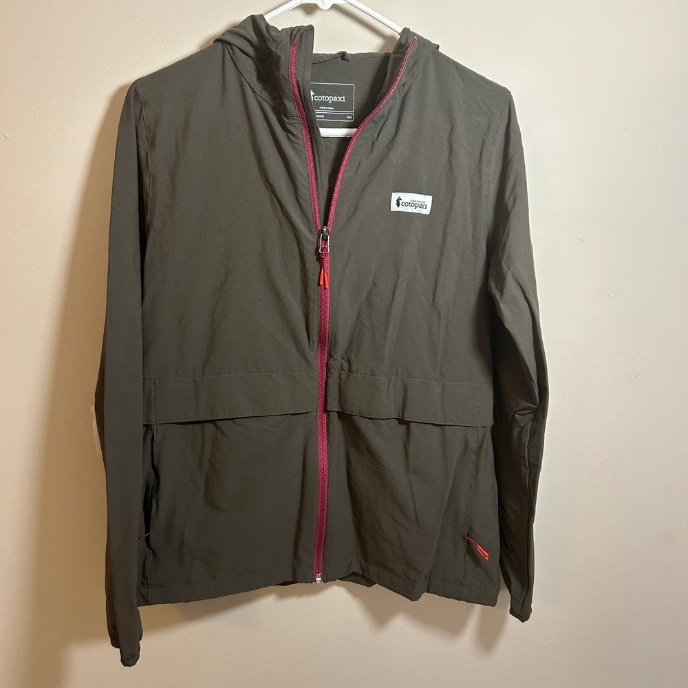 Cotopaxi Lightweight Utility Anorak Jacket  W Sz S‎ Outdoor Camping Hooded FLAW